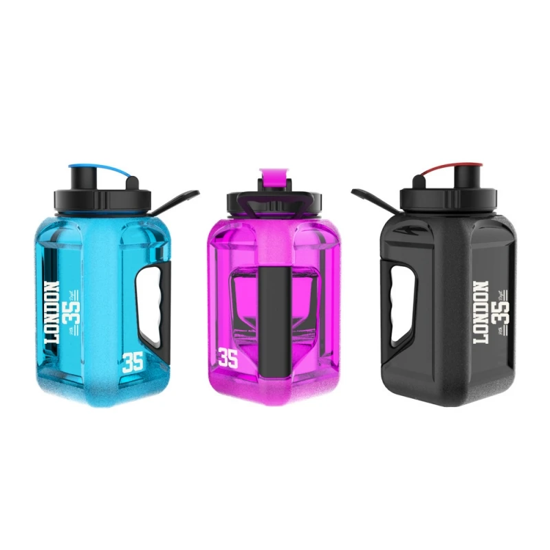 2.4 Litres Water Bottle Sports Kettle Portable Leak Stop Outdoor Fitness Jug Bpa Free With Handle Directly Drinking Cup