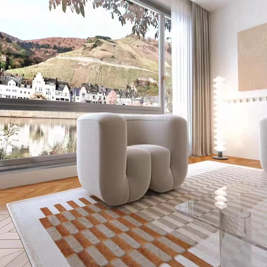 Nordic style Minimalist Design White Couch Sectional Sofa Luxury Large Soft Sofa Set Sweef Living Room Furniture