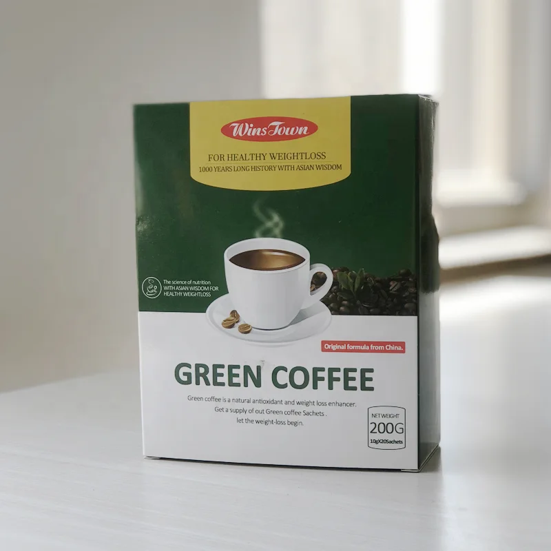 High Quality instant coffee 3 in 1 distributors wangsongtang green coffee fit slimming