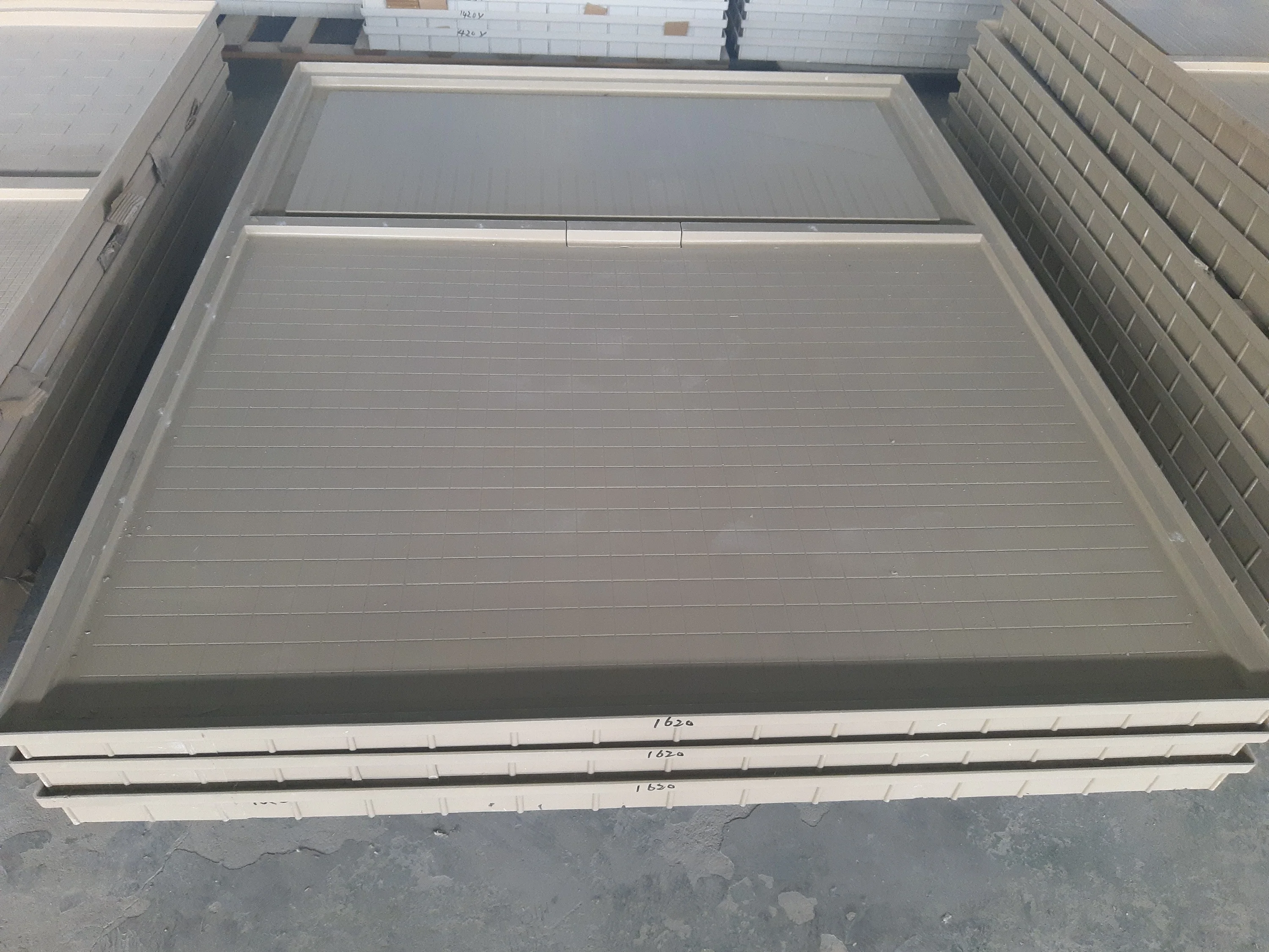 Glass Luxury Rooms Bathroom Shower Room Portable Toilet floor tray