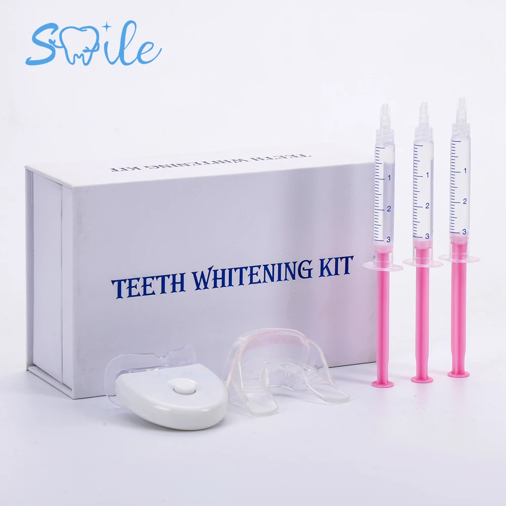 Best Selling HP CP Non Peroxide Whitening Gel Pen LED Light Teeth Whitening Home Kit For Home Use
