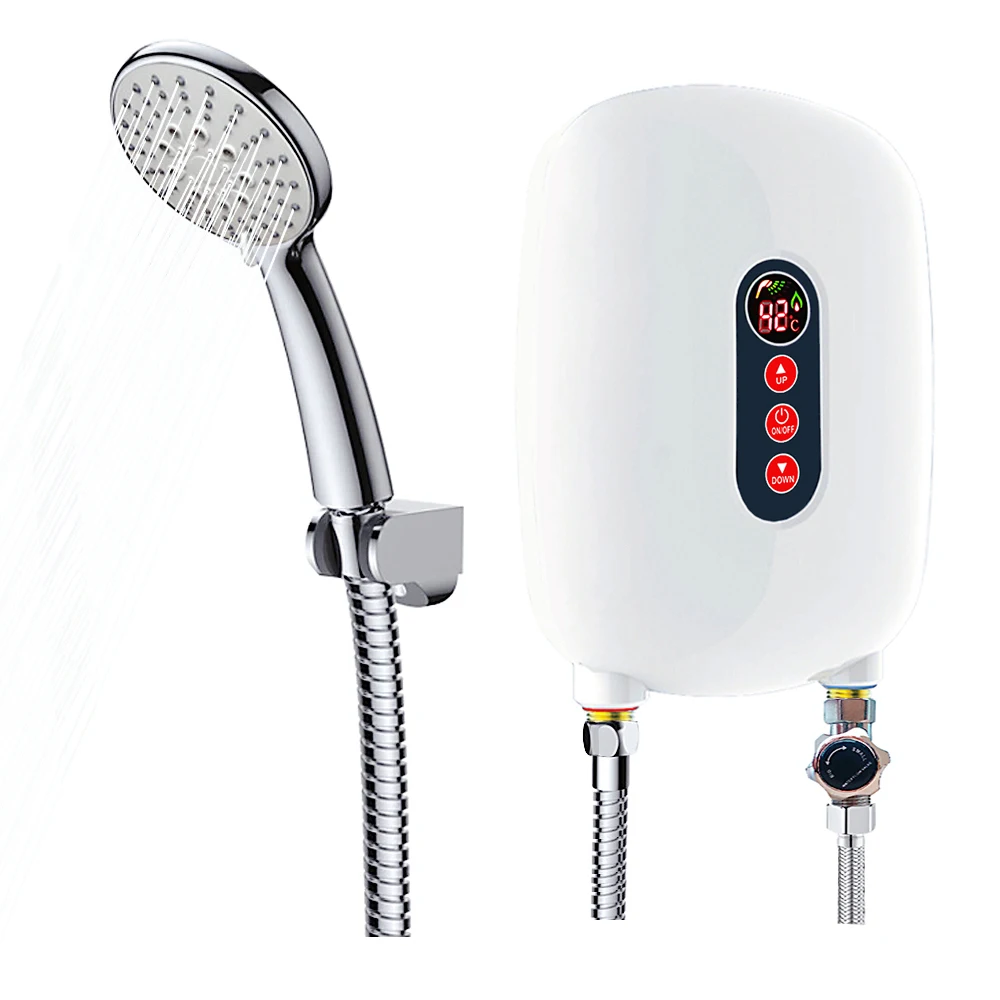 Tankless Instant Electric Water Heater Hot Shower Gyser Instant Electric Water Heaters Shower Instant Gyser