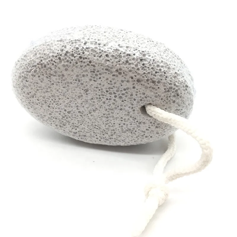 oval shape foot scrubber pumice stone exfoliating stone for feet