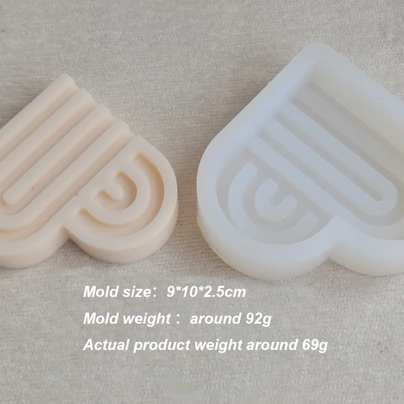 Wholesale Custom Halloween Large 3d Christmas Silicone Rubber Candle Holder Mold for Candle Shape Making Moulds