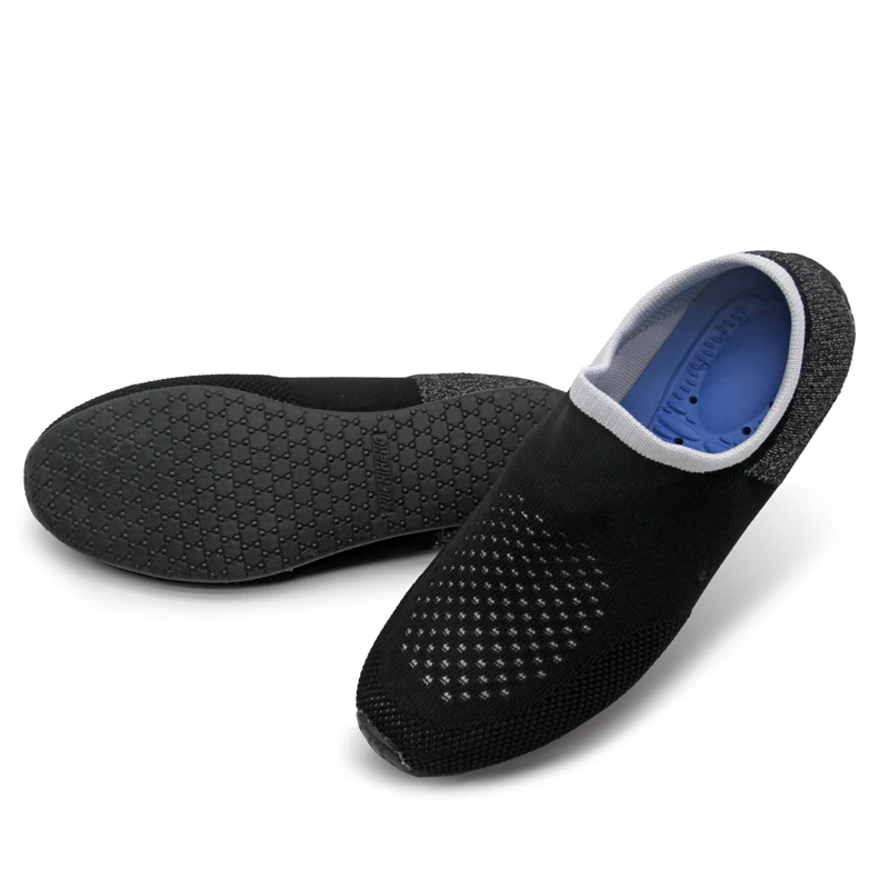 Barefoot Shoes Women Training Sport Grounding Nurse Shoes Earthing Fabric Slip On Zero Drop Outsole For Citywalk Healthy Shoes