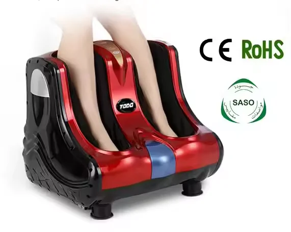 Foot & Calf Massager for Stress & Plantar Fasciitis Relief+Relaxation +Kneading & Compression for Circulation Support