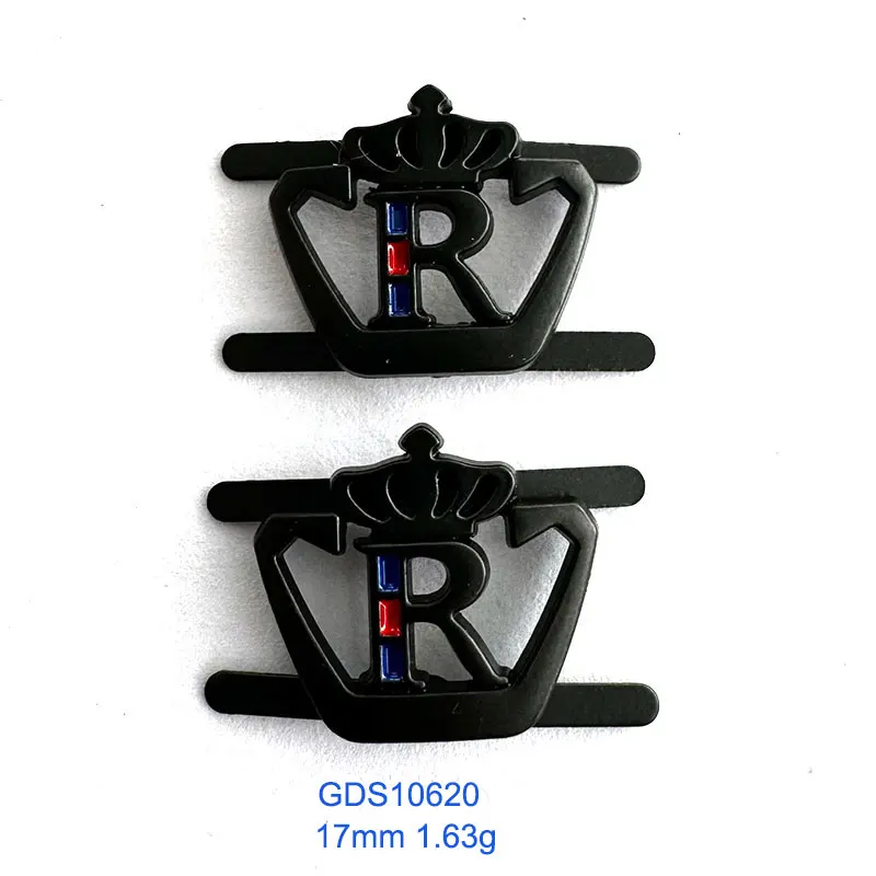 New Arrival custom metal shoelace charms
