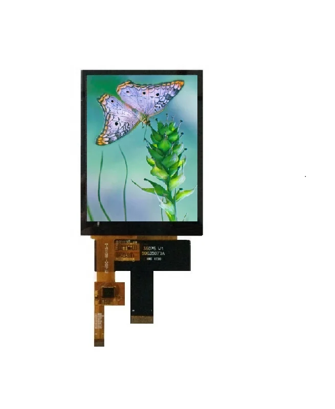 3.5 ips lcd  capacitive touch panel for measure device with resolution of 320*480 MIPI interface high brightness 500NIT