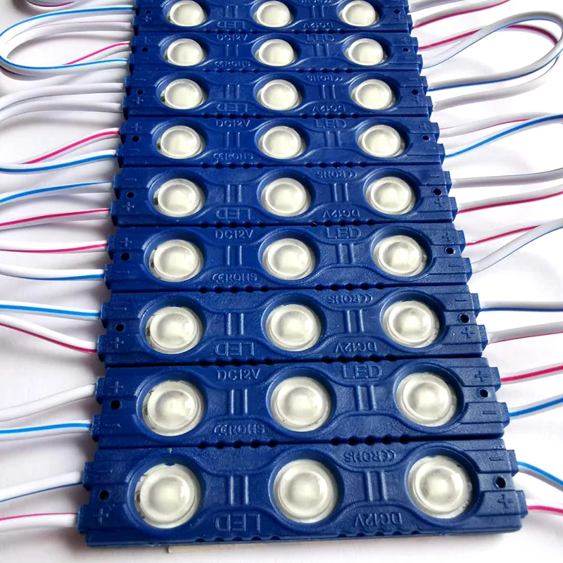 DC12V 24V 3 SMD 2835 LED super Module Size 6013 Light Source DC 12V 1.2W Backlit For Light Box