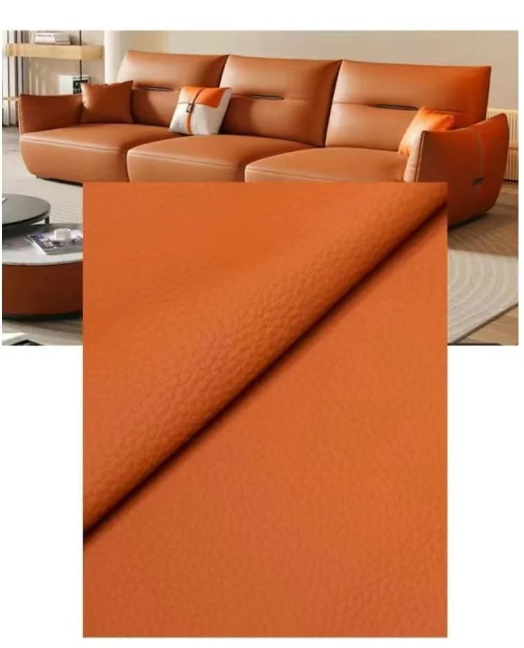 Waterproof PU Artificial Leather Microfiber Suede Fabric for Home Decor Bags Bed Sheets Sofa Pillows Roll Shape
