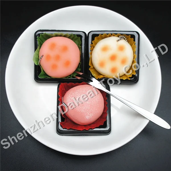 New Licensed Scented Squeeze Japan Wagashi Daifuku Toy Mochi  Squishy Toys