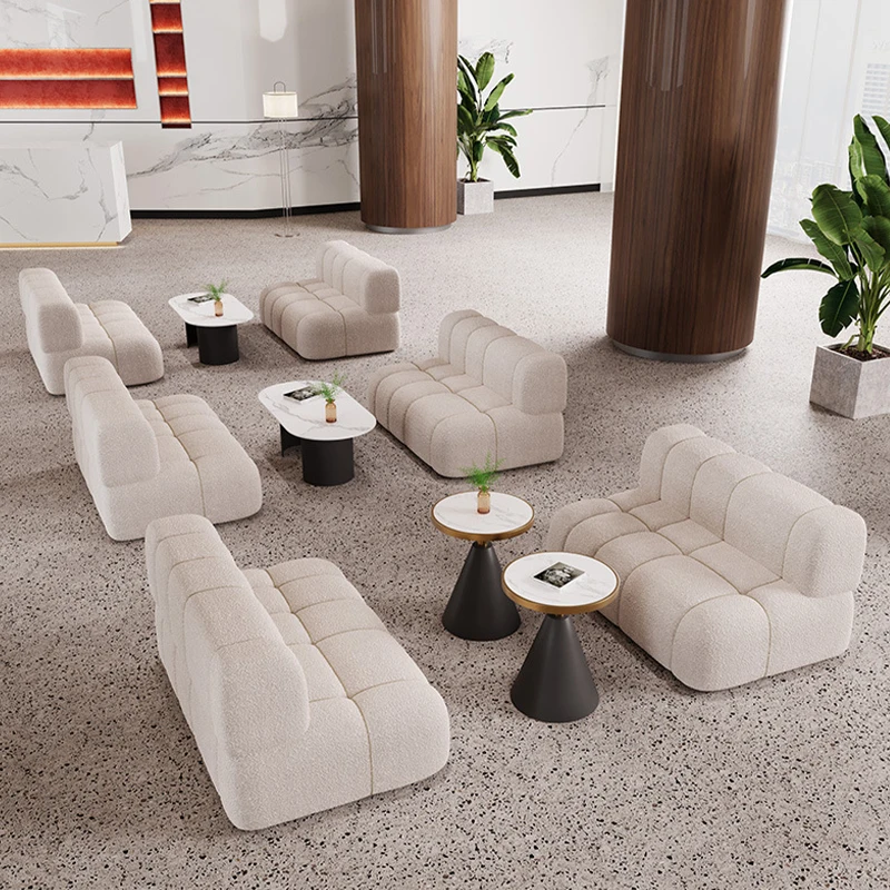 Factory Price Cafe booth sofa 2023 NEW sofa set furniture living room modern luxury white modular
