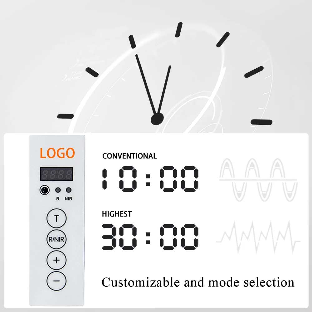 Ideatherapy infrared light therapy 850nm 660nm TL100 with time remote control low emf red light therapy panel