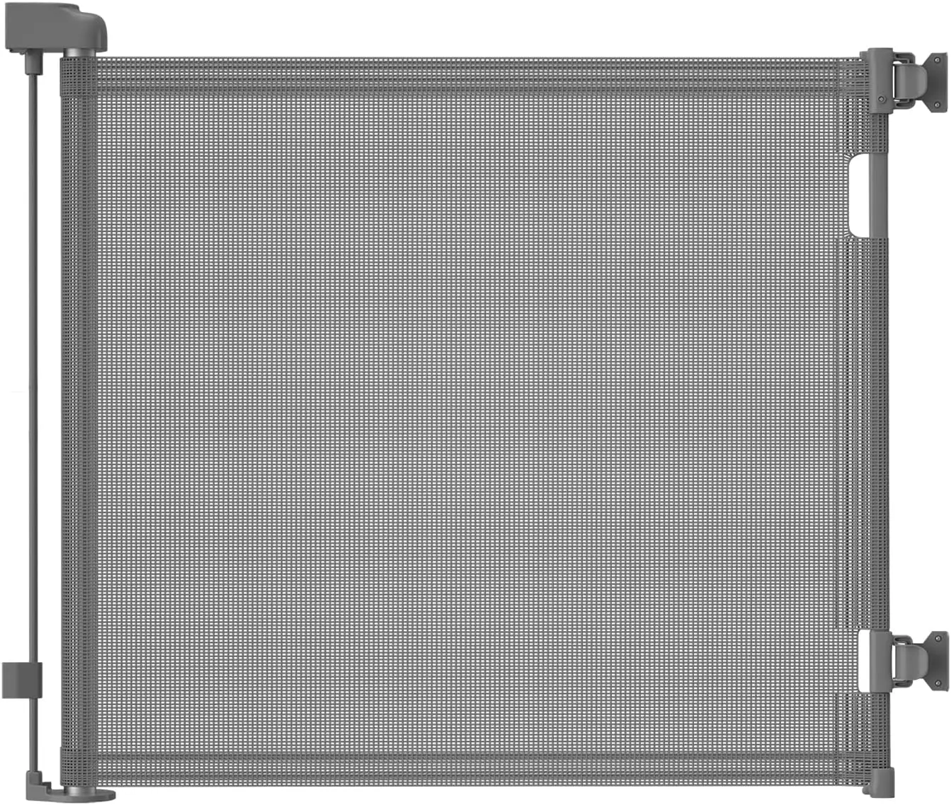 Extra Wide Retractable Gate for Extra Wide Openings and Retractable Baby Gate Replacement Parts Kit