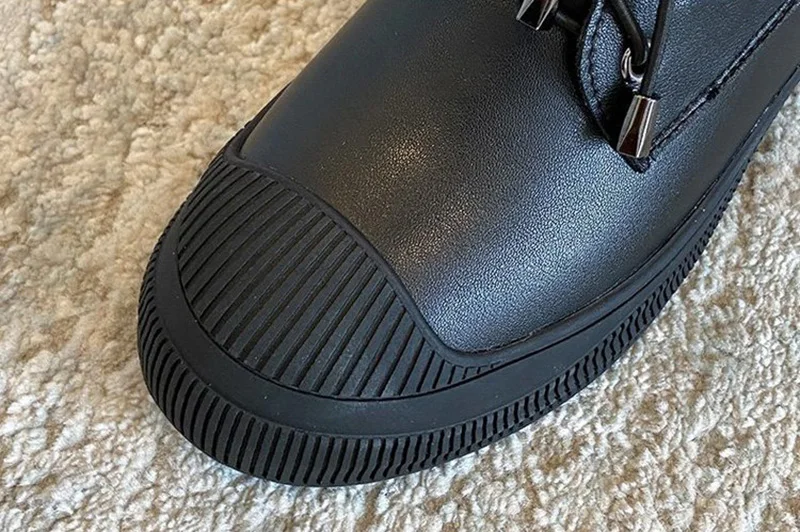 Autumn Winter 2022 Breathable Women Ankle Boots Shoes Martin Black Short Boots For Ladies Girls