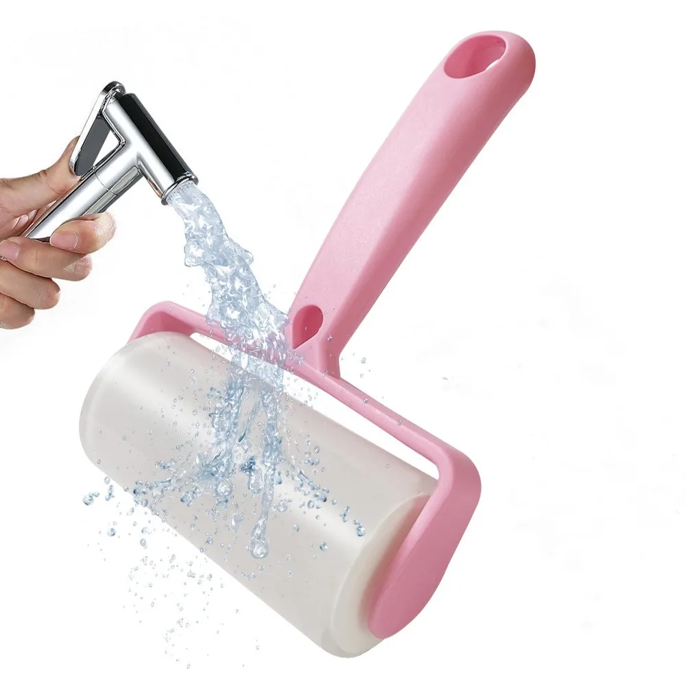 2024 New Reusable Lint Remover Washable Clothes Dust Wiper Pet Hair Remover Brush Sticky Roller Ball Hair Removing Ball