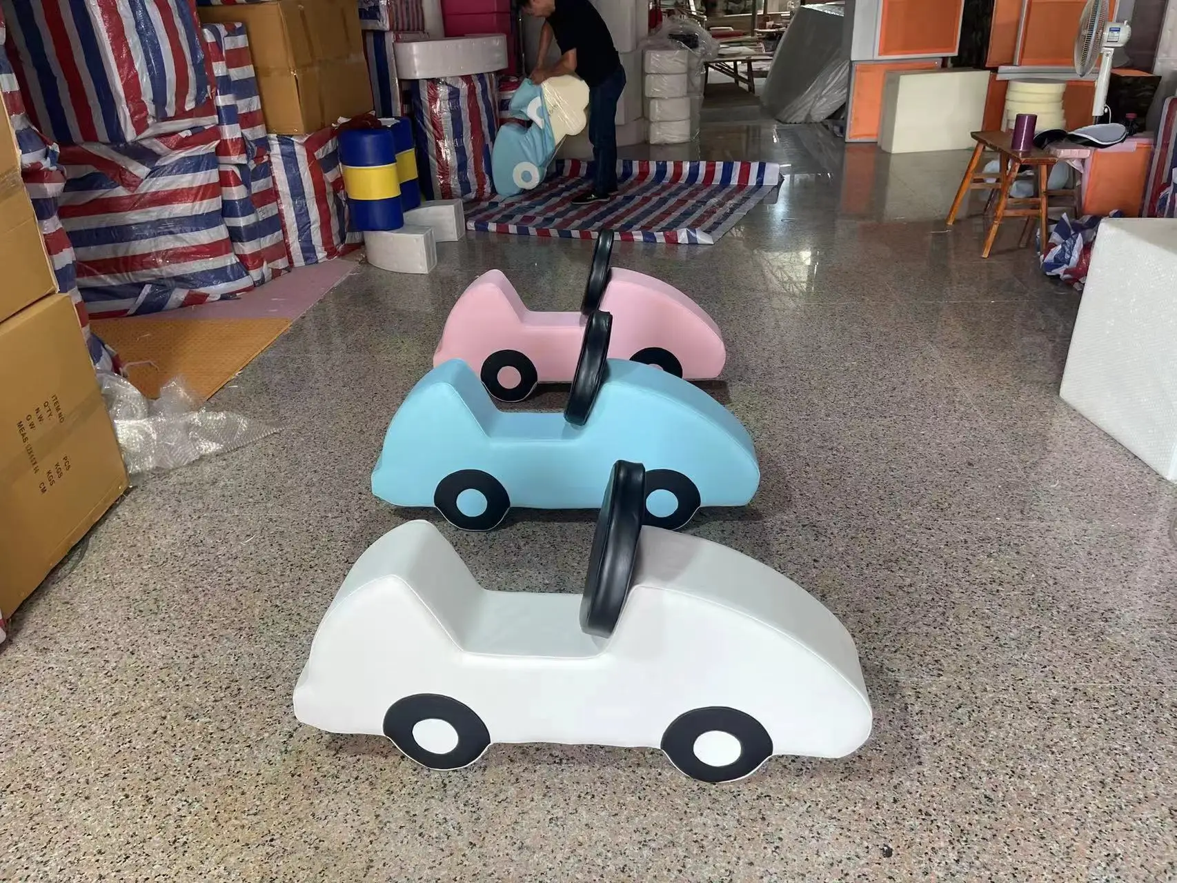 Ball Pit Kid Children Toddler Indoor Playground Soft Play Sets Package Equipment