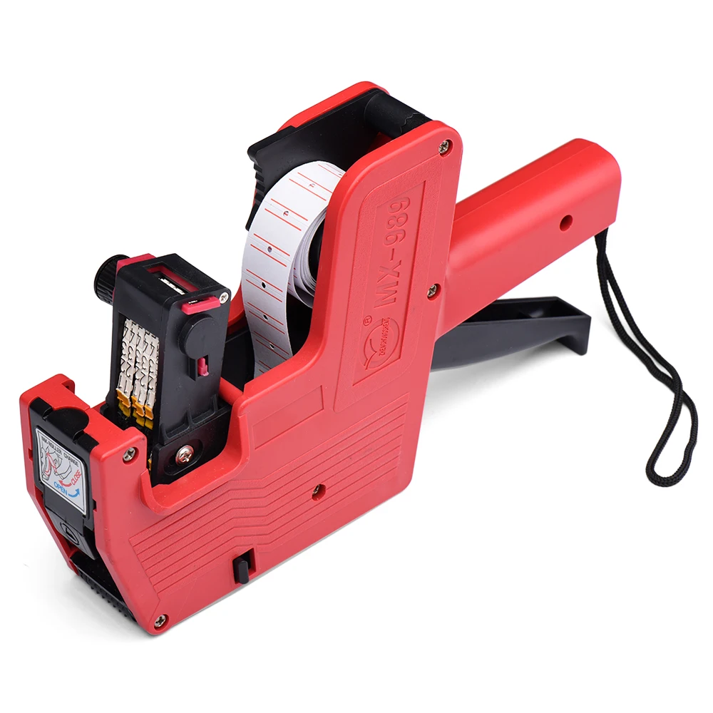 6 цифр MX989 Pistola De Precios Etiquetadoras цена пистолета