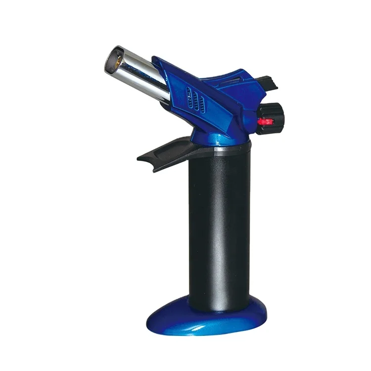 Gf-8761 Refillable Jet Double Flame Lighter Cigarette Kitchen Torch Lighter