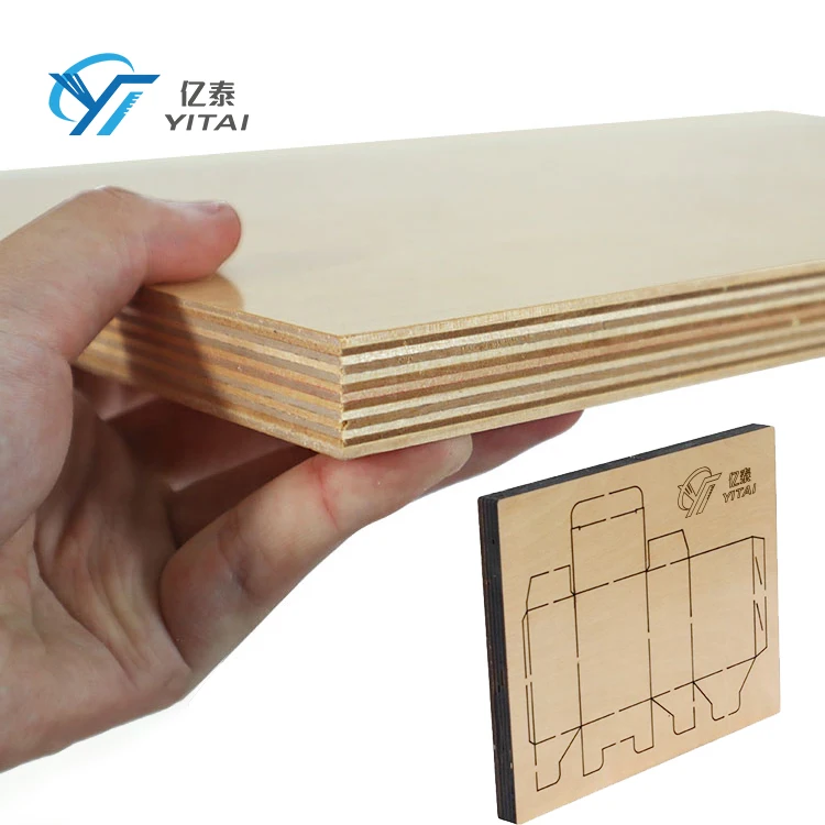 4x6 plywood 12mm 15mm 18mm Birch Laser Cut Plywood Wood Board for die making building plywood
