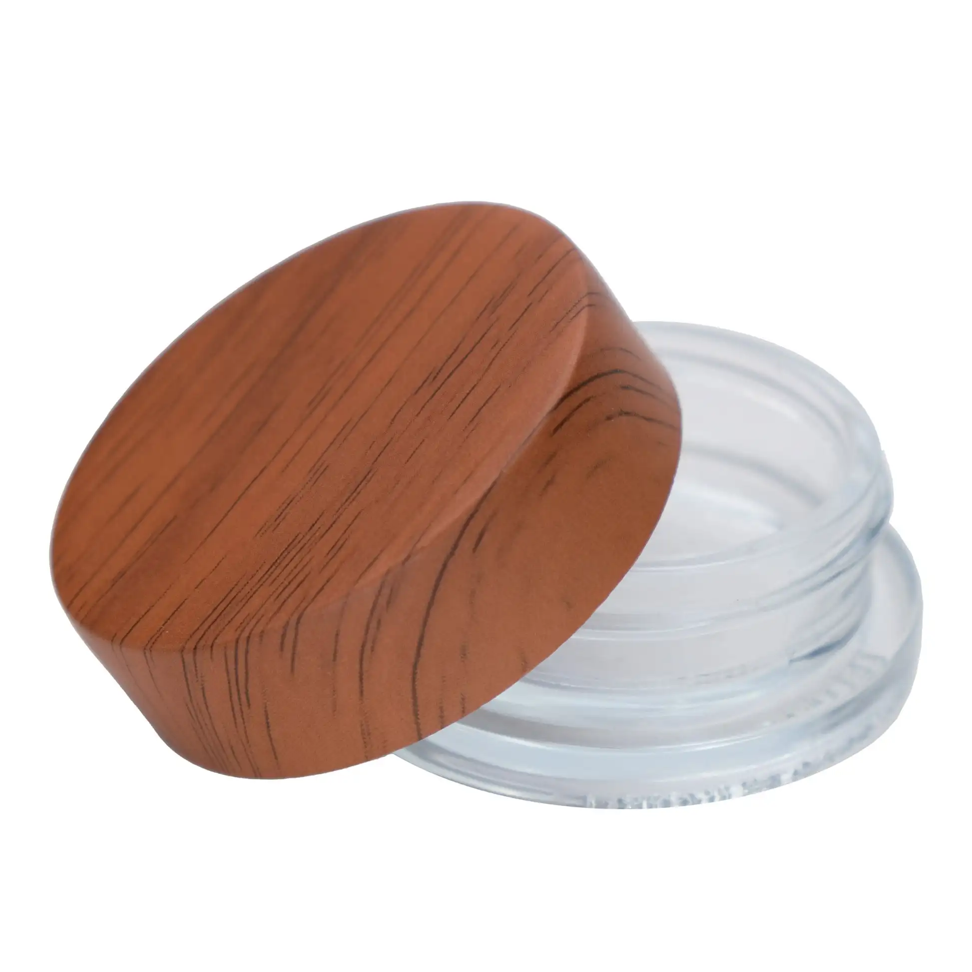 Jars With Child Resistant Cap Transparent Proof Safe Concentrates Glass Electroplated UV Round Wholesale 5ml 7ml 9ml Spray