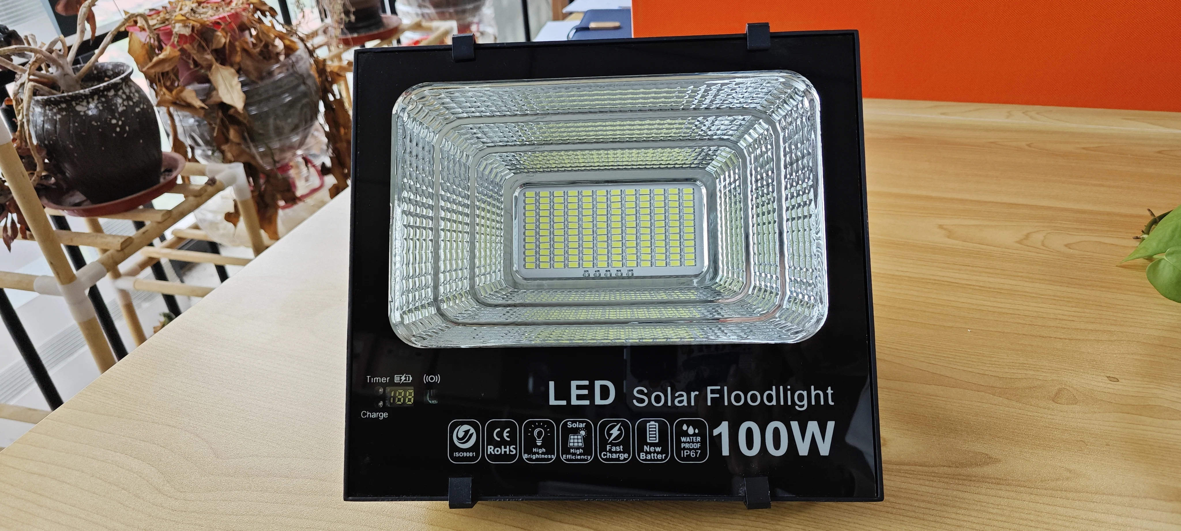 Solar Flood Light Outdoor LED 50w 100w 200w 300w 500w 1000w Optional Solar Light