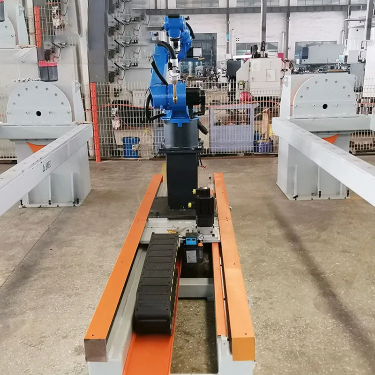 factory four arms robot heavy duty cnc lathe manipulator co2 tig mig welding machine with ball joint parts for construction