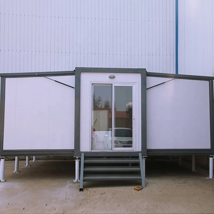 Hot selling movable expandable container house with 2 bedrooms on a good price