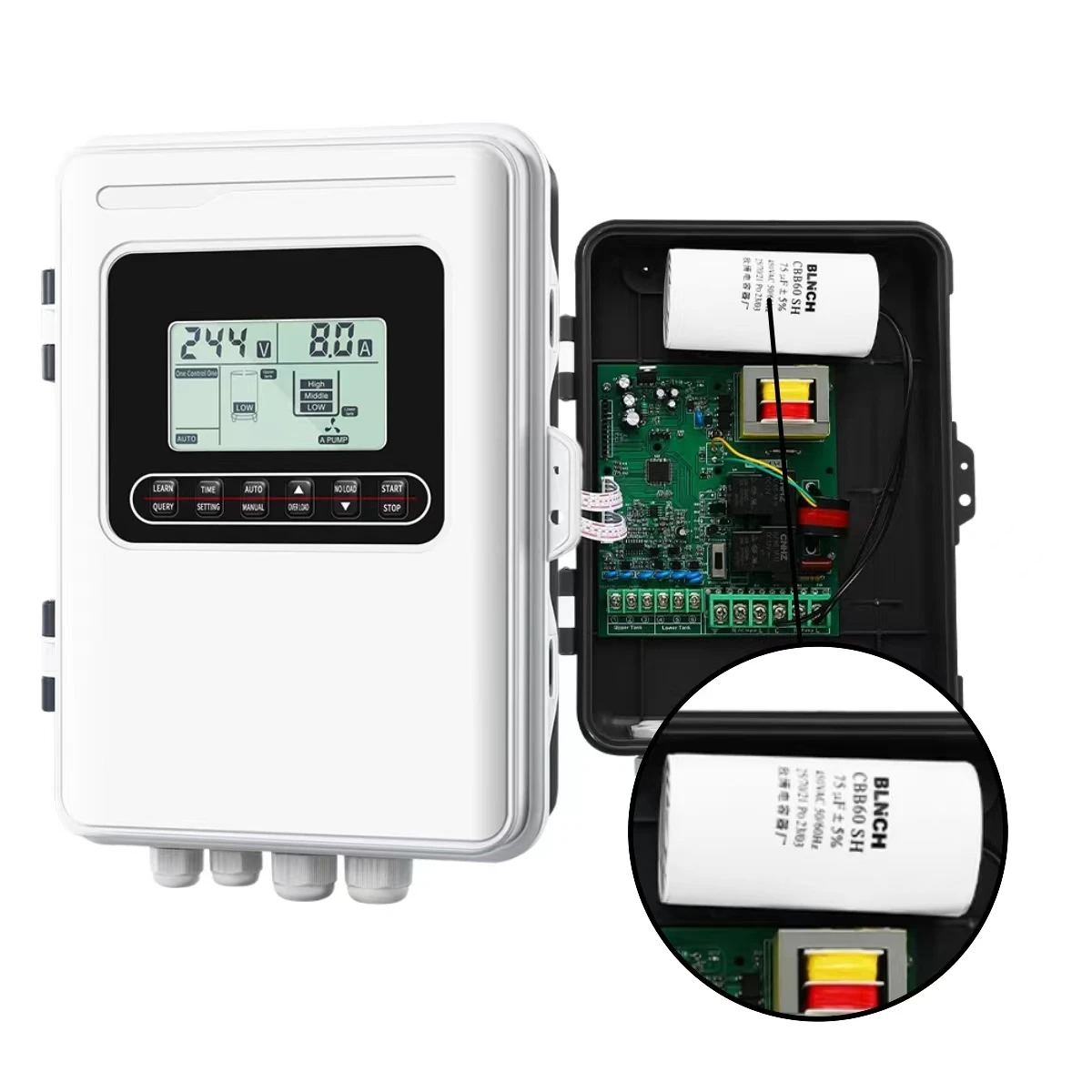 Submersible water pump controller circuit board control box electronic pump Controller