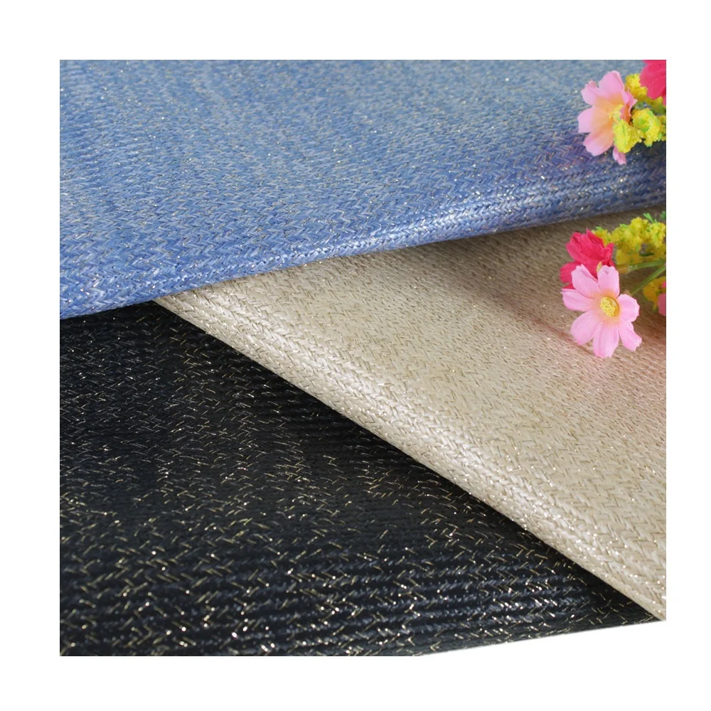 Manufacture Hot Selling Ripstop Textile Fabrics Polypropylene Woven Raffia Fabric