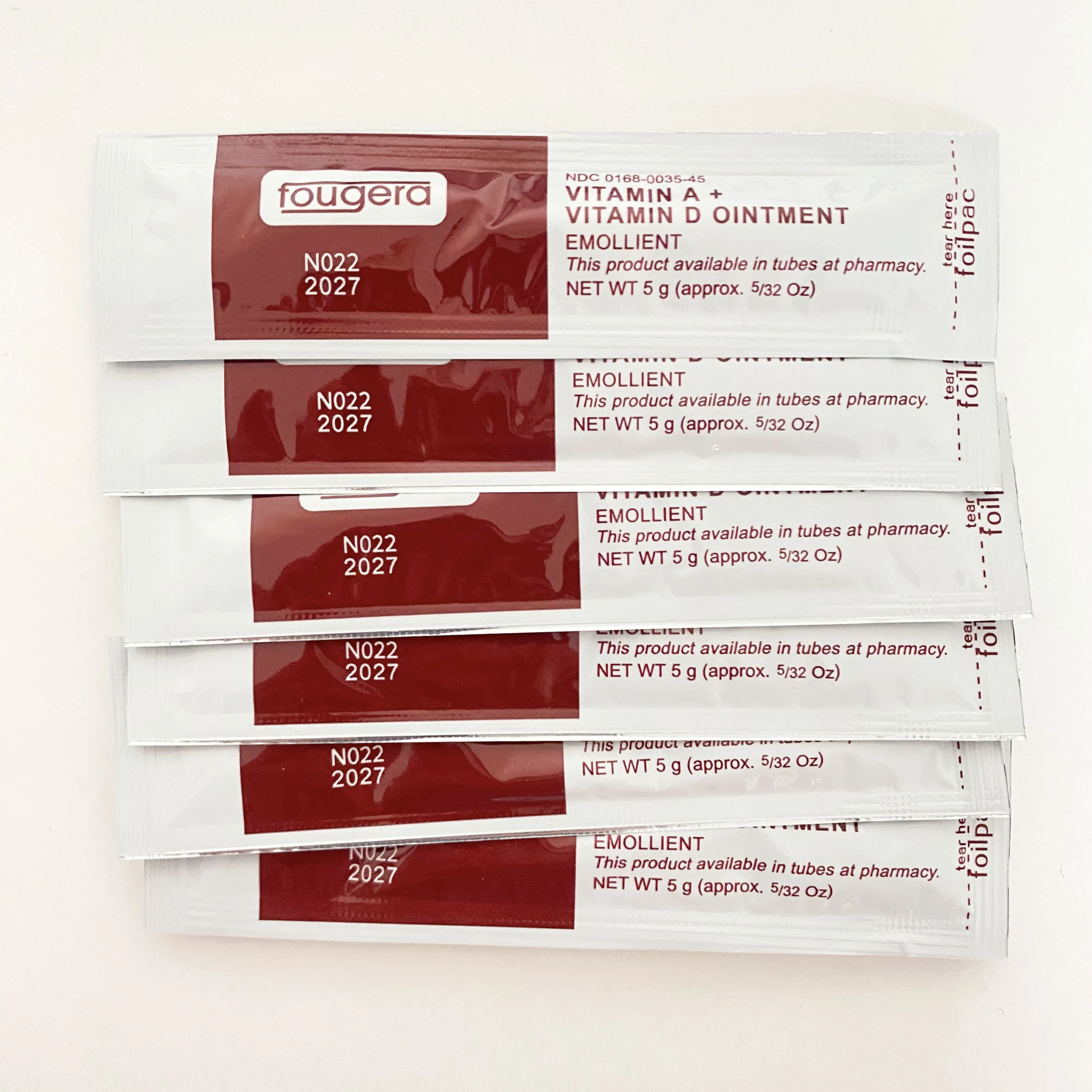 B Fougera Vitamin A+D Ointment Eyebrow Lip Anti-scar Cream  Tattoo Aftercare Cream Healthy Healing Treatment