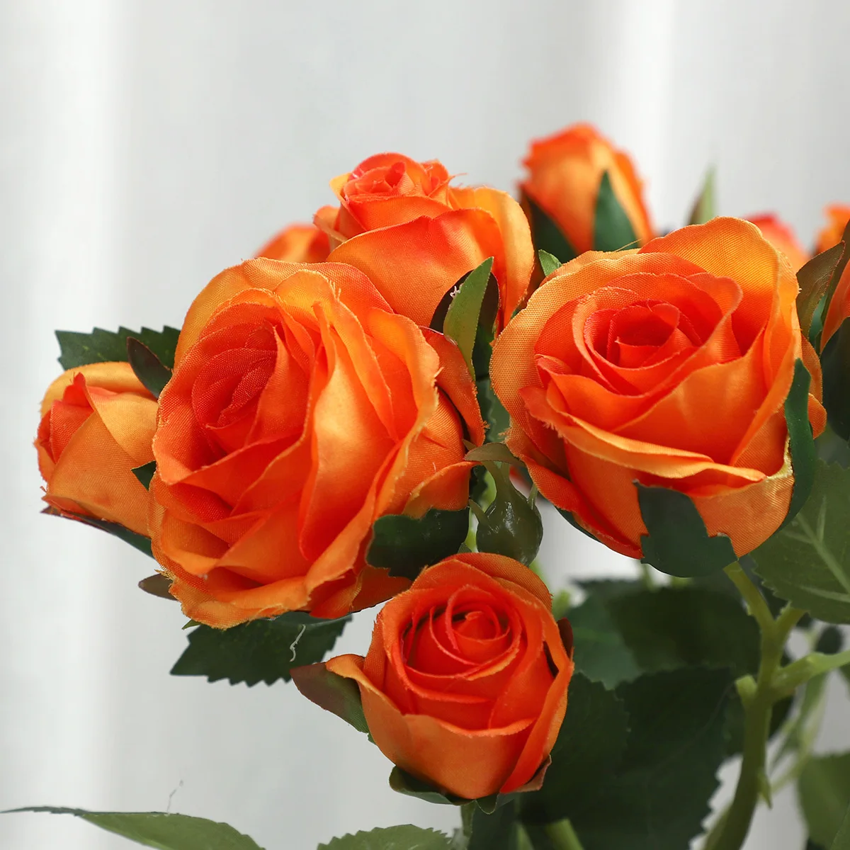 Hot Selling Nordic Home Living Room Decoration Flower Ornaments  Real Touch Artificial Rose Flowers