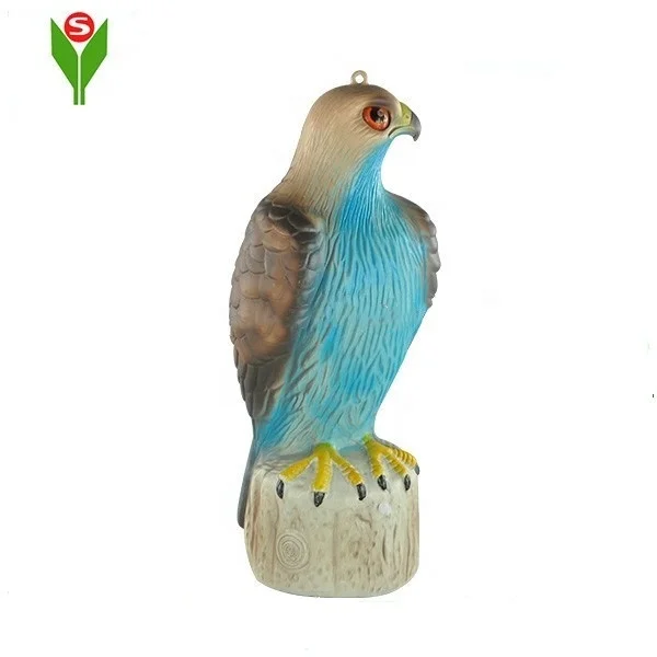 Plastic Outdoor Garden Waterproof  Hawk Decoy For Hunting