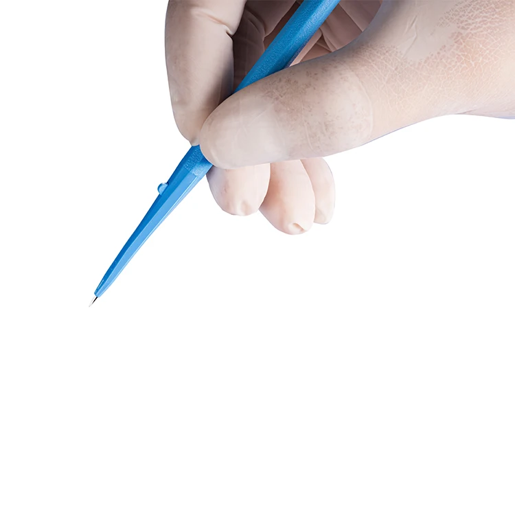 Прямая продажа с завода, стерилизованный металлический одноразовый хирургический скальпель