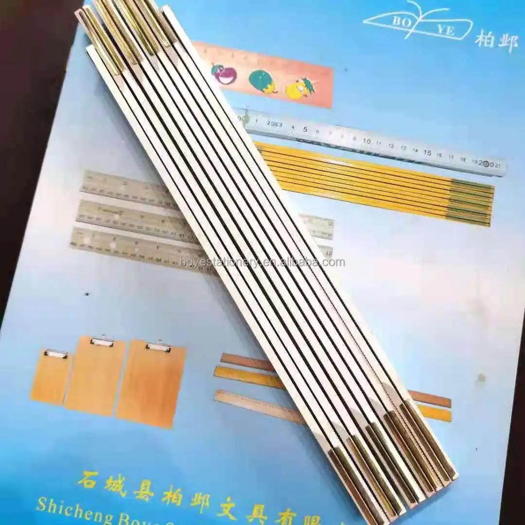 Custom 1m 2m Folding Wooden Ruler Measuring Meter Tape Measure Builder Carpenter Wood Rule Logo Print Wooden Folding Ruler