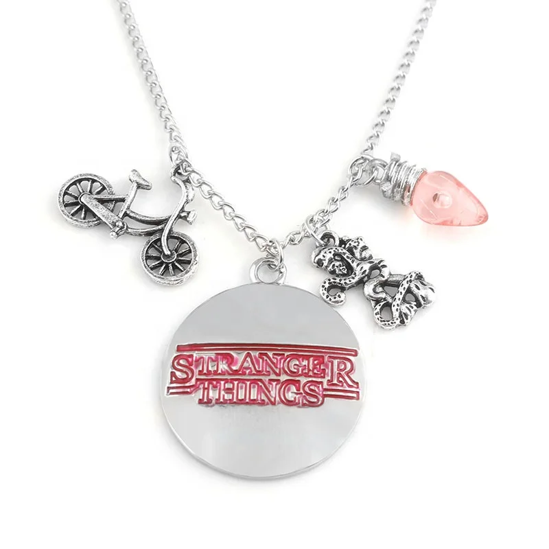 stranger things Letter Alloy Bracelet Strange Town Bracelet