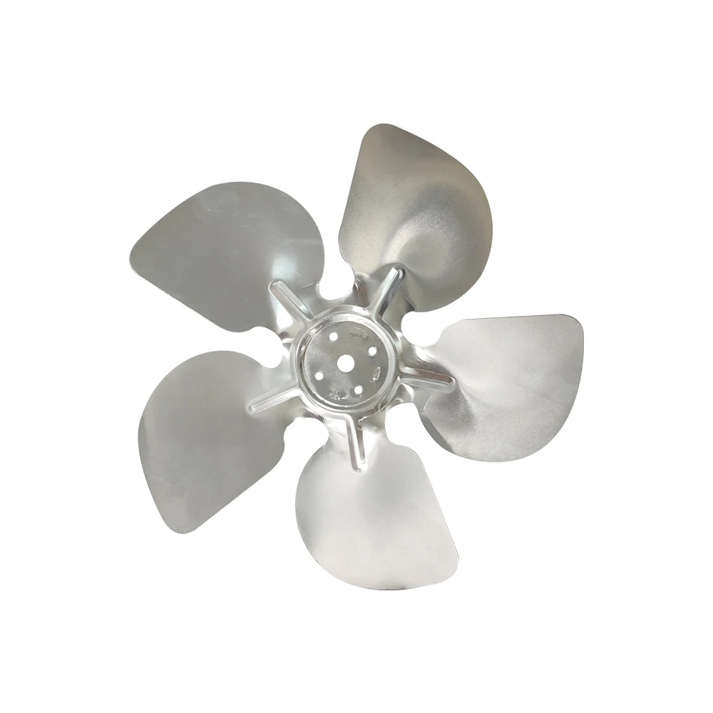Kiron 154~300mm shaded pole motor aluminum fan cooling blade for refrigerator condenser motor fan blade