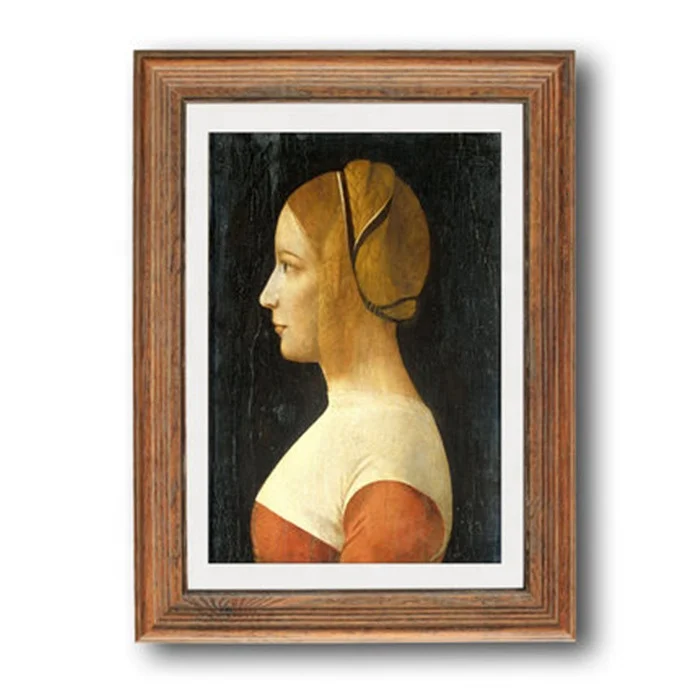 Wholesale exquisite chic cheap custom wall painting set antique handmade home decoration wood photo frame novelty photo frame