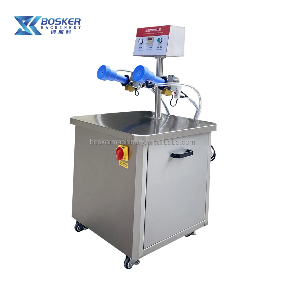 BSK-XP01 Factory Bottle Cleaning Machine Perfume Bottle 2 Heads air Washing Machines