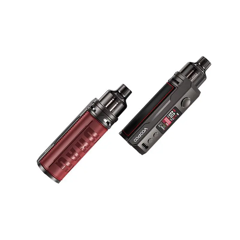 New electronic cigarettes Voopoo Drag X 80W Mod Pod Kit 5.5ml Powered by Single 18650 battery with vinci coil