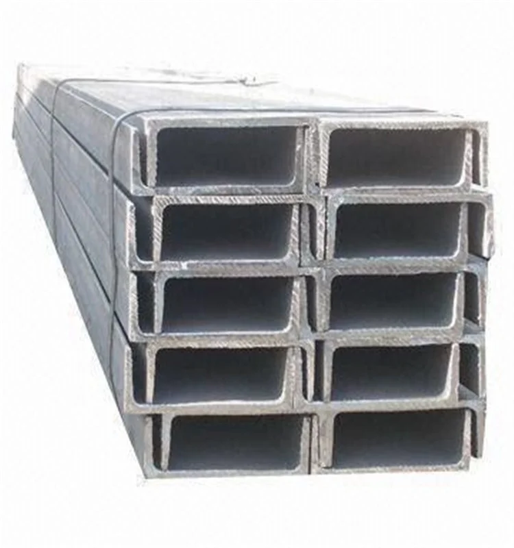Hot Rolled U Section Carbon Steel Beams Channel Structural for