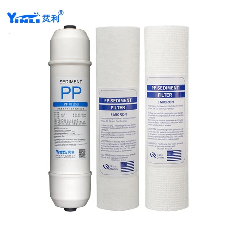 Полипропиленовый фильтр для фильтрации водяных осадок 5 микрон