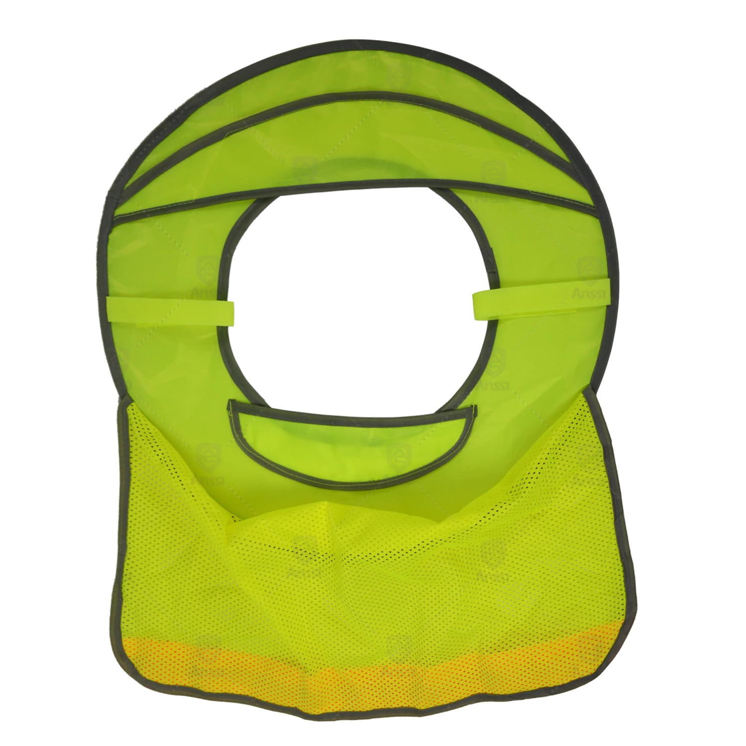Brisk cooling mesh climbing neck protection hard hat sun shade visor with motorcycle breathable sun shield