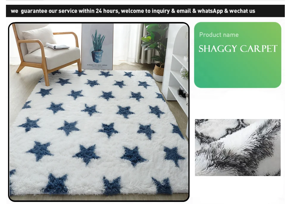 Tian jin Mode More custom living room bedroom bedside carpets home  color thickened rectangular rugs shaggy rug