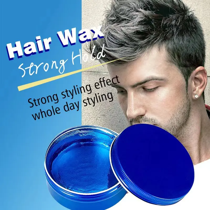 New Wholesale Quick-Drying Lasting Styling Mens Hair Gel Strong Hold Hair Wax for Men
