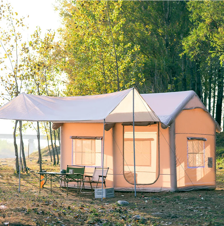 8m square Quality Guarantee Easy Setup Lightweight And Exquisite Camping Outdoor Inflatable Tent