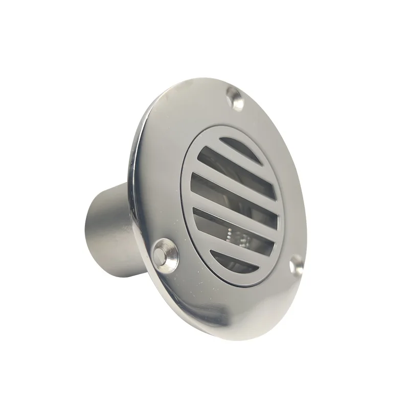 Boat Yacht Floor Deck Drain Scupper Marine 316 Stainless Steel for Yacht Kayak Deck Drainage or Bathroom Drain Supplies