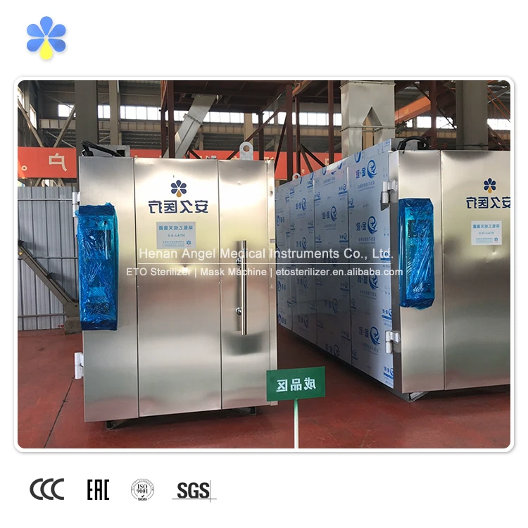 
Large capacity sterilizer eto gas sterilization chamber 