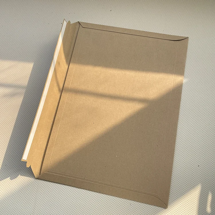 Custom A4 A5 A6 Printing Kraft Paper Courier Shipping Bags Paper Mail Envelope