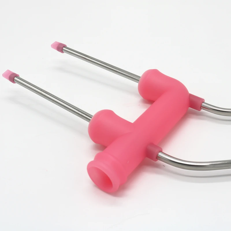 2021 wholesale price double bottle beer snorkel drinking tool for party